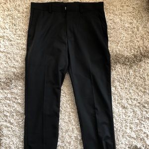 H&M 32R black dress pants